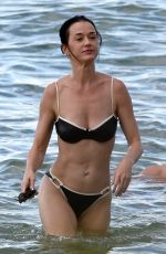KATY PERRY in Bikini on the Beach in Miami 08/22/2025
