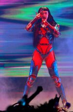 KATY PERRY Performs at Bridgestone Arena in Nashville 08/19/2025
