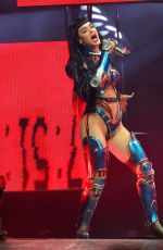KATY PERRY Performs at Bridgestone Arena in Nashville 08/19/2025