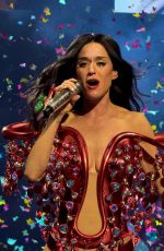 KATY PERRY Performs on Her Katy Perry: The Lifetimes Tour at Wells Fargo Center in Philadelphia 08/09/2025