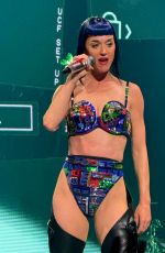 KATY PERRY Performs on Her Katy Perry: The Lifetimes Tour at Wells Fargo Center in Philadelphia 08/09/2025