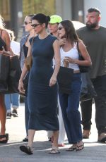 KENDALL JENNER and HAILEY BIEBER Shopping at Brandy Melville in Brentwood 08/20/2025