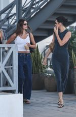 KENDALL JENNER and HAILEY BIEBER Shopping at Brandy Melville in Brentwood 08/20/2025