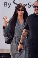 KENDALL JENNER Dons a Wig Behind the Scenes of a Photoshoot in Pasadena 08/17/2025