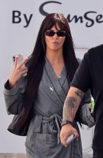 KENDALL JENNER Dons a Wig Behind the Scenes of a Photoshoot in Pasadena 08/17/2025