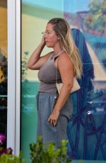KENDRA WILKINSON Visiting a Nail Salon in Calabasas 08/19/2025