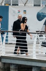 KIM KARDASHIAN Arrives at 82nd Venice International Film Festival 08/28/2025