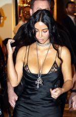 KIM KARDASHIAN Out and About in Rome 08/23/2025