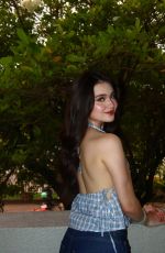 KIRA BALINGER at a Photoshoot 08/25/2025