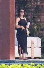 KOURTNEY KARDASHIAN and Travis Barker Visit David Grutman at His New Miami Beach Mansion 08/28/2025