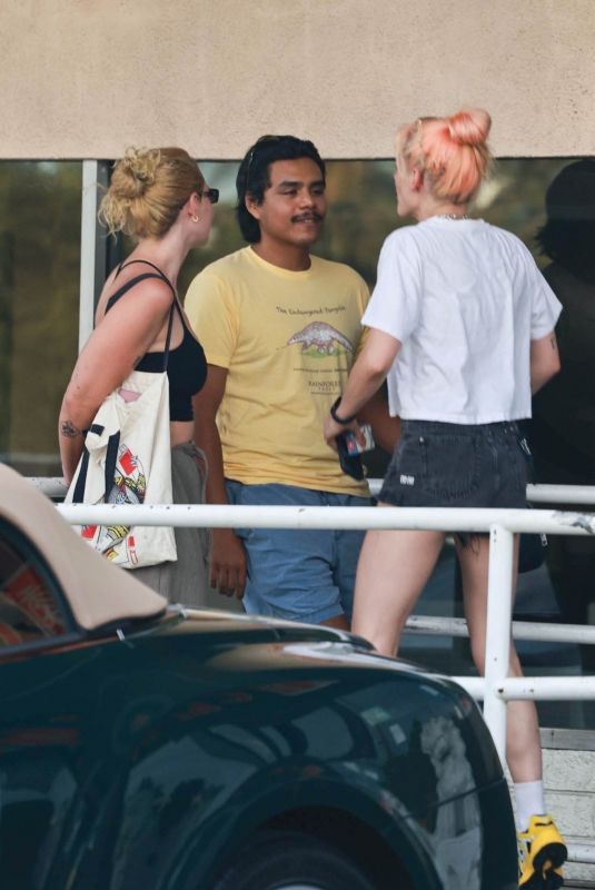 KRISTEN STEWART Out with Friends in Los Angeles 08/29/2025
