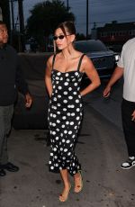 KYLIE JENNER, HAILEY BIEBER and BELLA HADID Out for Dinner at Cucina Alba in West Hollywood 08/13/2025
