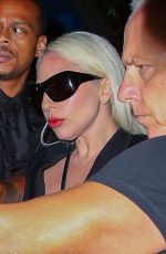 LADY GAGA Leaves a Corner Store 08/21/2025