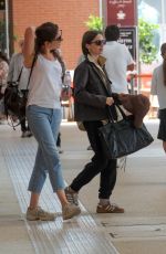 LILY COLLINS Arrives in Venice Ahead of Filming for Emily in Paris 08/14/2025
