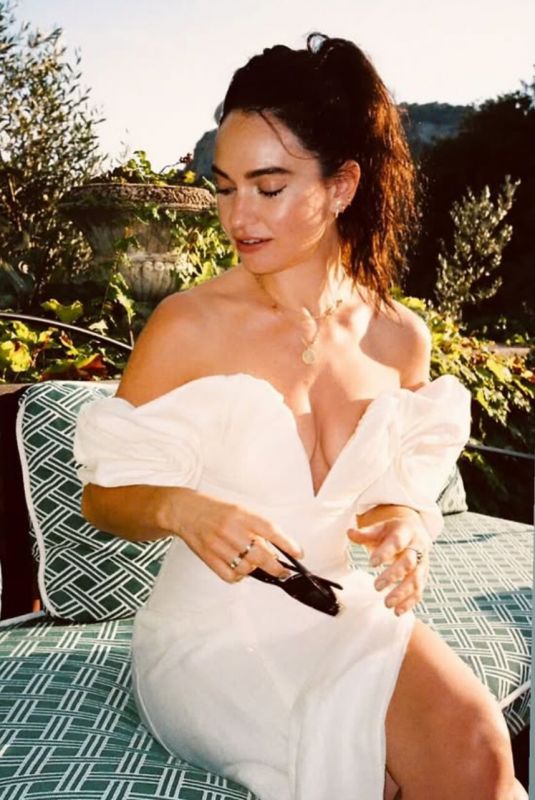 LILY JAMES - Instagram Photos 08/20/2025