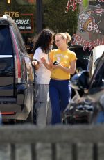 LILY-ROSE DEPP and 070 SHAKE Out in Los Angeles 08/28/2025