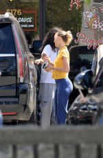 LILY-ROSE DEPP and 070 SHAKE Out in Los Angeles 08/28/2025