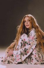 LINDSY LOHAN in The Sunday Times Style, August 2025