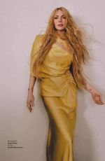 LINDSY LOHAN in The Sunday Times Style, August 2025