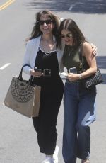 LUCY HALE Arrives at Jennifer Klein