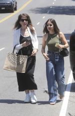 LUCY HALE Arrives at Jennifer Klein