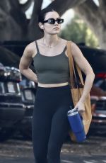 LUCY HALE Heading to a Gym for Morning Workout in Los Angeles 08/30/2025