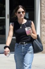 LUCY HALE Out and About in Studio City 08/08/2025