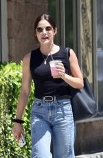 LUCY HALE Out and About in Studio City 08/08/2025