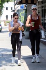 LUCY HALE Out for Iced Coffee with a Friend in Los Angeles 08/06/2025