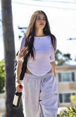 MADISON BEER Arrives at a Friend