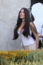 MADISON BEER at a Photoshoot in Los Angeles 08/17/2025