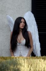 MADISON BEER at a Photoshoot in Los Angeles 08/17/2025