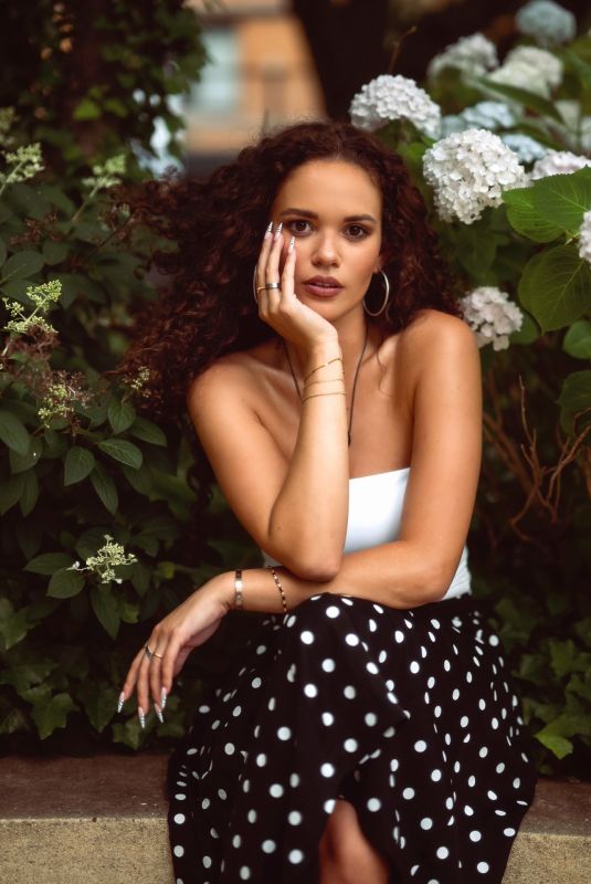 MADISON PETTIS at a Photoshoot, August 2025
