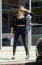 MARGOT ROBBIE at a Hair Salon Appointment in West Hollywood 08/08/2025