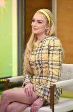 MERYL STREEP and LINDSAY LOHAN atGood Moring America 08/28/2025
