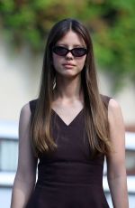 MIA GOTH Arrives at Hotel Excelsior at 82nd Venice International Film Festival 08/29/2025
