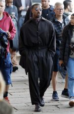 Michael B. Jordan films the first scenes of the remake of the film "The Thomas Crown Affair" 08/04/2025