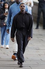 Michael B. Jordan films the first scenes of the remake of the film "The Thomas Crown Affair" 08/04/2025