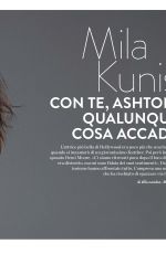 MILA KUNIS in F Magazine, August 2025