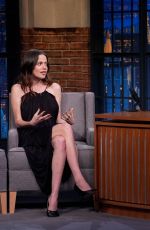 MOLLY GORDON at Late Night with Seth Meyers in New York 08/07/2025