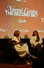 NAOMI OSAKA at Naomi Osaka: The Second Set Screening at The Roxy Cinema in New York City 08/18/2025
