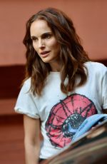 NATALIE PORTMAN on the Set of Good Sex in New York City 08/12/2025