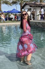 NATASHA BLASICK Out a Beach in Santa Monica 08/24/2025