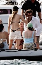 OLIVIA ATTWOOD in Bikini at a Boat Party in Formentera 08/25/2025