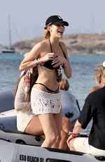 OLIVIA ATTWOOD in Bikini at a Boat Party in Formentera 08/25/2025