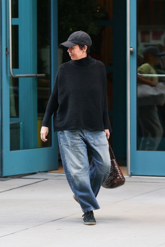 OLIVIA COLMAN Out with Family in New York City 08/26/2025