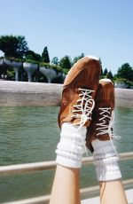 OLIVIA PONTON for Tory Burch Field Sneakers, August 2025