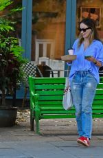 OLIVIA WILDE Out and About in North London 08/05/2025
