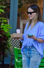 OLIVIA WILDE Out and About in North London 08/05/2025
