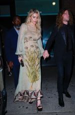 PARIS JACKSON and Justin Long Night Out in New York City 06/08/2025